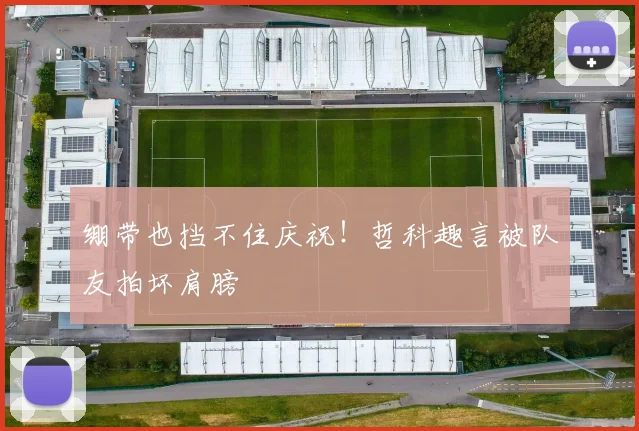 绷带也挡不住庆祝！哲科趣言被队友拍坏肩膀